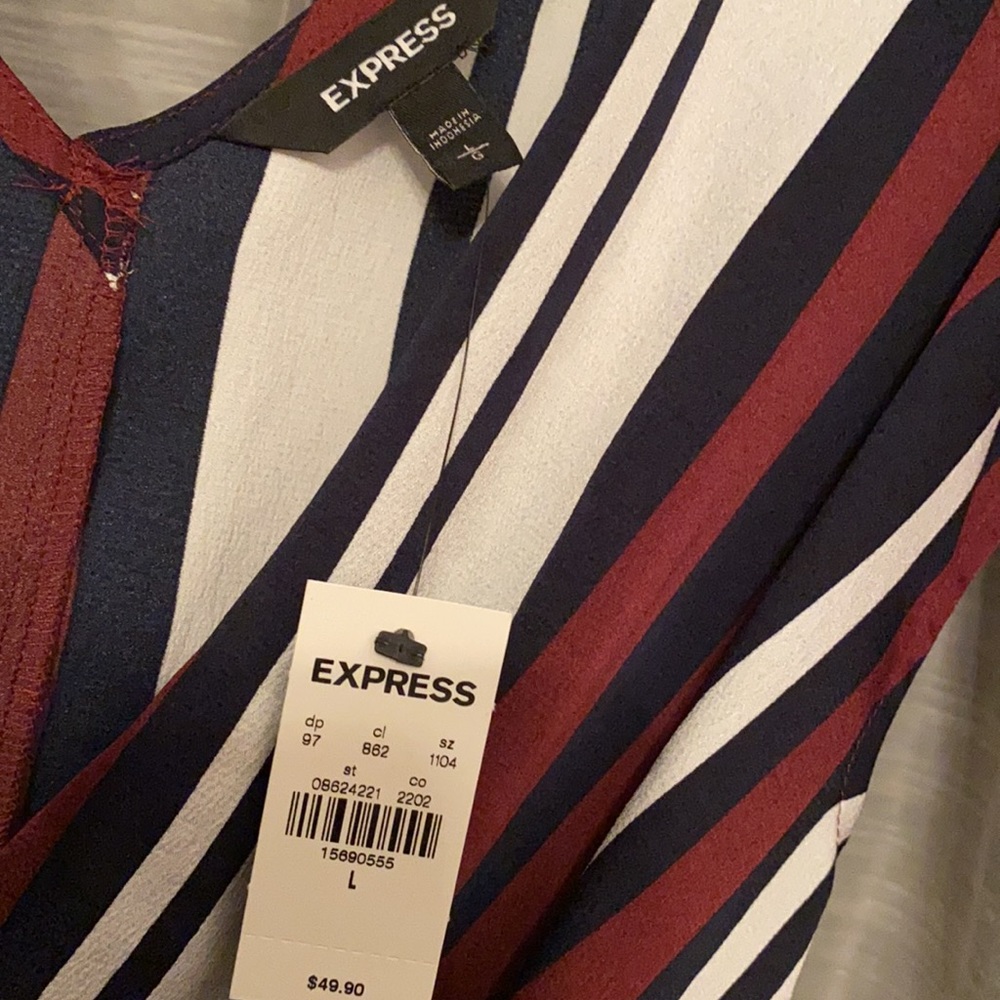 Express Striped Top - Picture 2 of 2